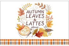 Набір серветок серв. ARDESTO Autumn leaves 30х45см, 2шт, 100% поліестер, коричневий