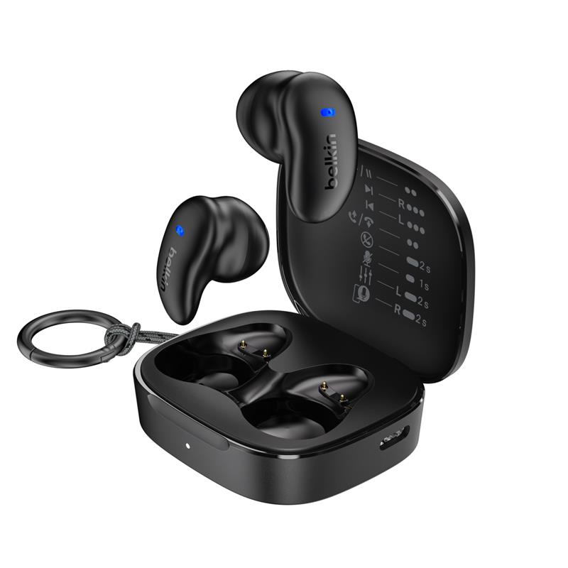 Навушники TWS Belkin Soundform Anywhere True Wireless, чорний
