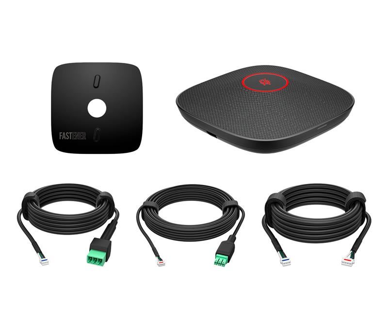 Мікрофон настільний Poly Studio A2 для систем G62/V12/X32/X52/V52/X72/V72, 4х Uni-mic радіус 4.3м, 2x Euroblock, чорний