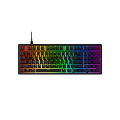 Клавіатура механічна HyperX Alloy Origins 2 1800 103key, Red, USB-A, Hot-Swap, EN/UA, RGB, чорний