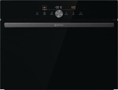 Духова шафа Gorenje електрична компактна, 50л, A+, дисплей, ф-ція мікрохвиль, чорний