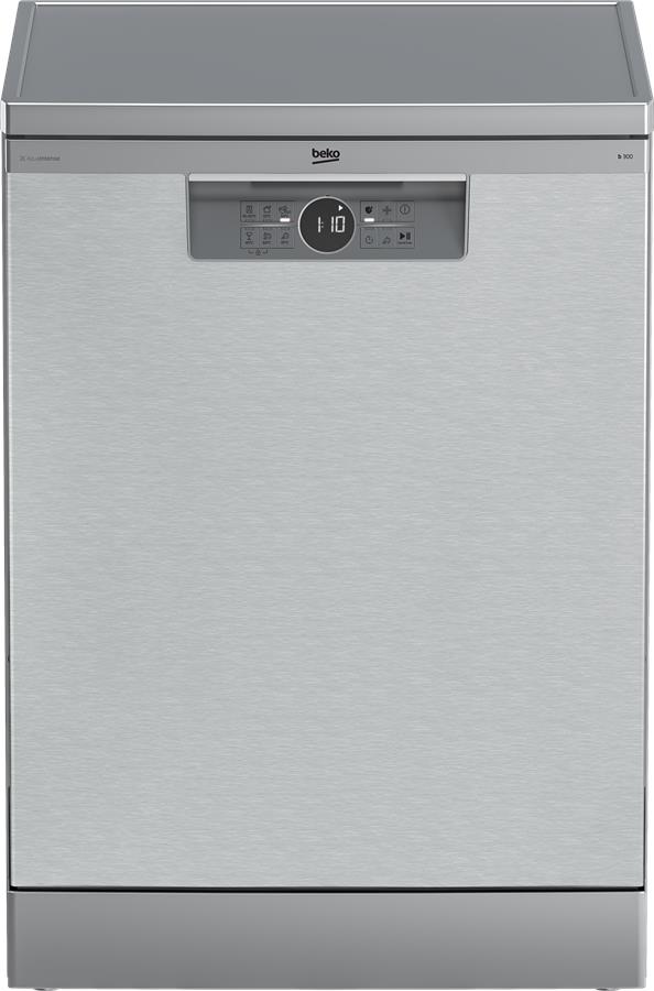 Посудомийна машина Beko, 15компл., D, 60см, дисплей, 3й кошик, нерж