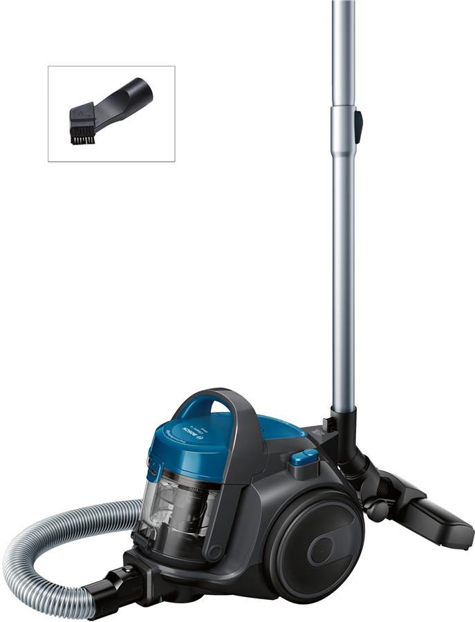 Пилосос Bosch контейнерний, 700Вт, конт пил -1.5л, НЕРА12, синій