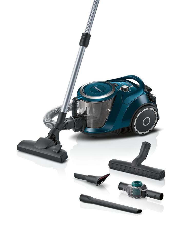 Пилосос Bosch контейнерний, 600Вт, конт пил -2.4л, НЕРА13, синій