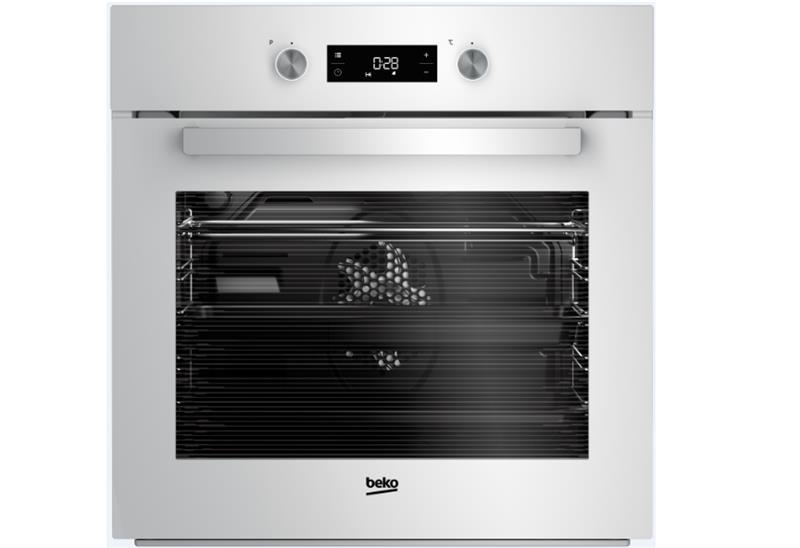 Встраиваемый электрический духовой шкаф Beko BIE24301W -Шx60см/6 реж/71л/диспл+ утапл. перекл/белый