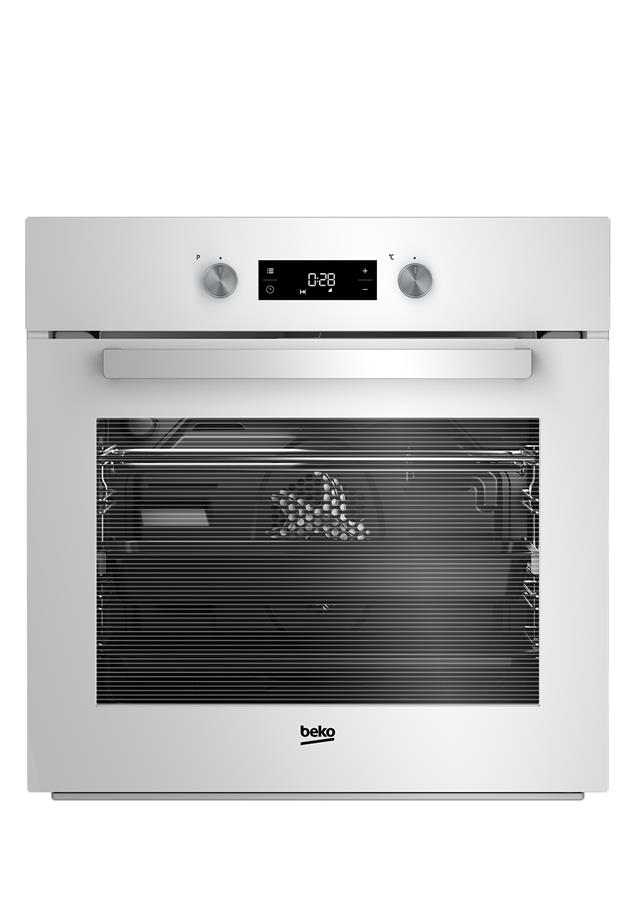 Встраиваемый электрический духовой шкаф Beko BIM24300WS - Ш-60 см./8 режимов/71 л/А/белый