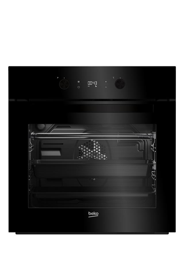 Встраиваемый электрический духовой шкаф Beko BIR24303BCS - Ш-60 см./8 режимов/71 л/А/черный