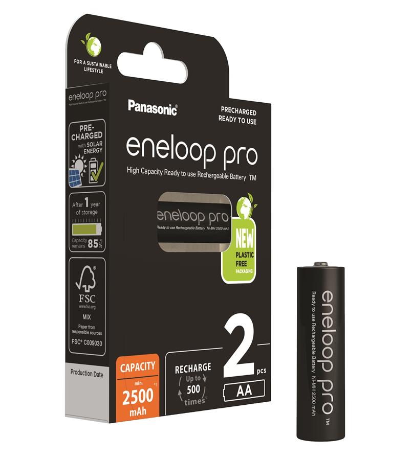 Аккумулятор Panasonic Eneloop Pro AA 2500 mAh 2BP