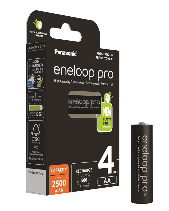 Аккумулятор Panasonic Eneloop Pro AA 2500 mAh 4BP