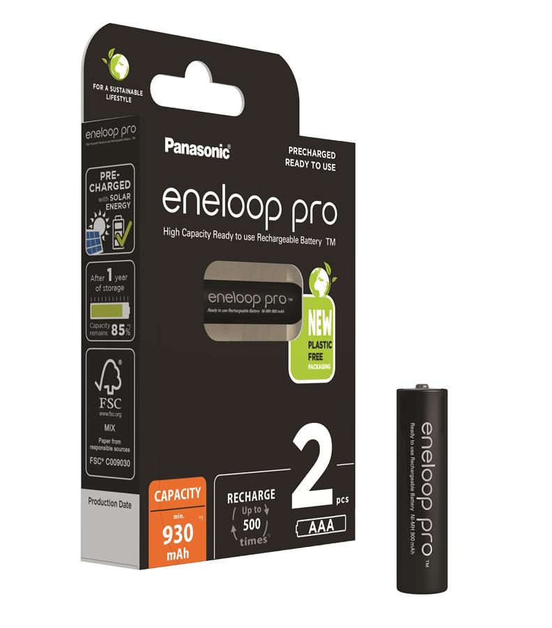 Аккумулятор Panasonic Eneloop Pro AAA 930 mAh 2BP