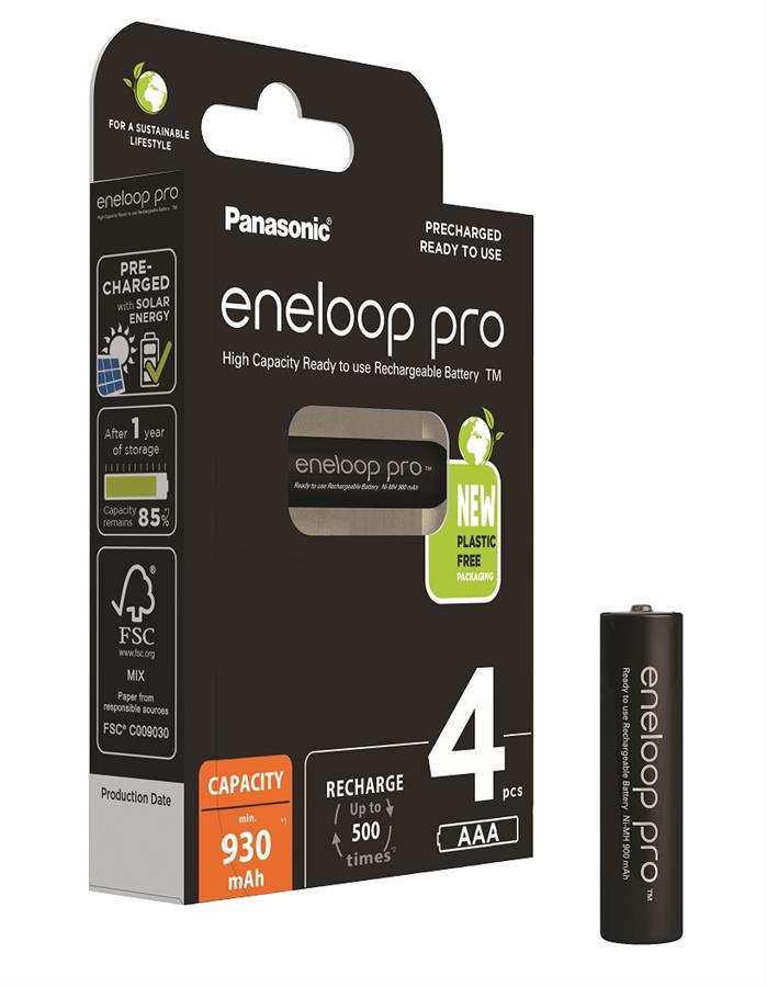 Аккумулятор Panasonic Eneloop Pro AAA 930 mAh 4BP