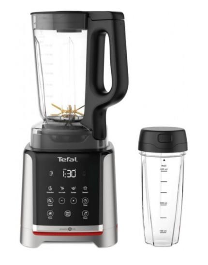 Блендер Tefal стаціонарний InfinyMix + 1600Вт, чаша-1750мл, стакан 600мл, сріблясто-чорний