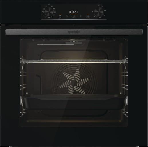 Духова шафа Gorenje електрична, 77л, A+, IconLed, чорний