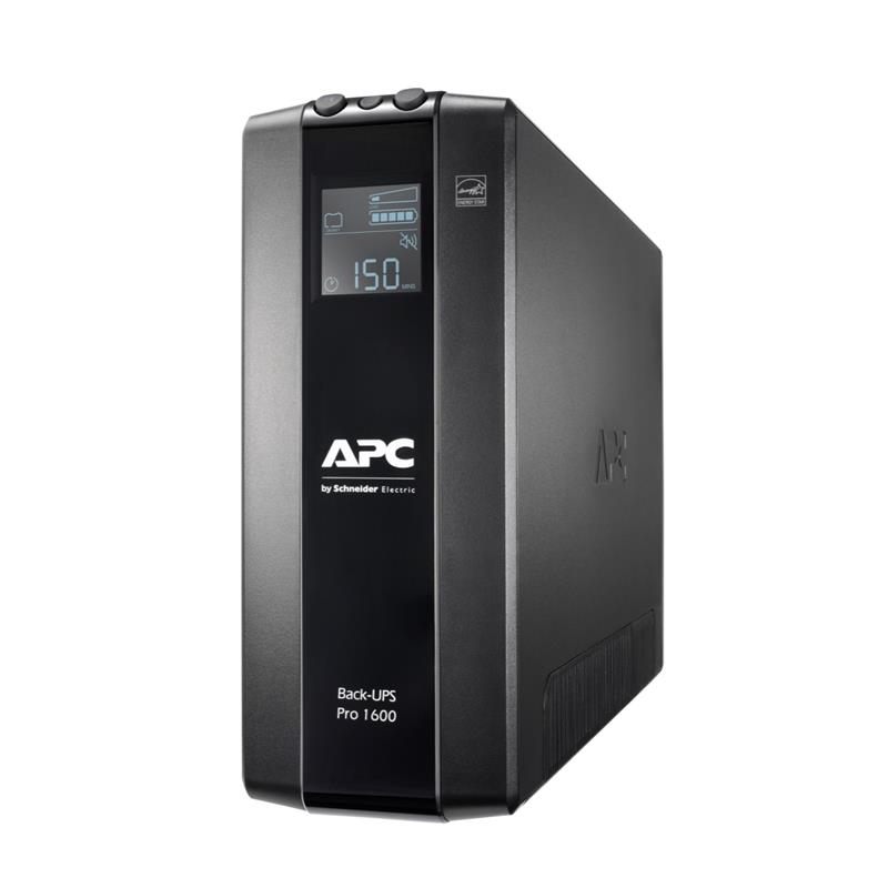 Джерело безперебійного живлення APC Back-UPS Pro 1600VA/960W, LCD, RJ45, USB, 6+2 C13