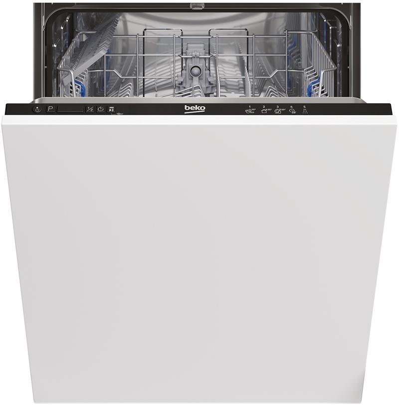 Посудомийна машина Beko вбудована, 14компл., D, 60см, білий