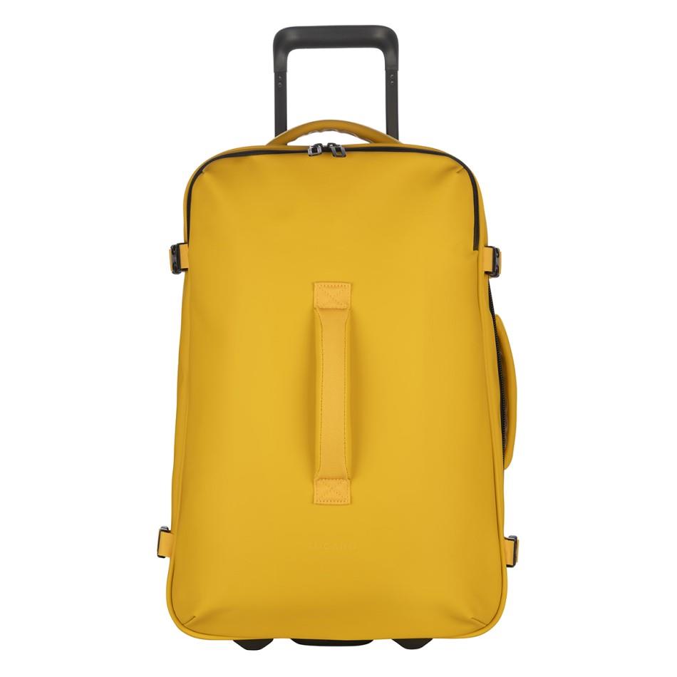 Сумка дорожня на 2-х колесах, Tucano Gommo Trolley S-size, жовтий