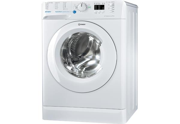 Стир. машина с фронт. загр. Indesit BWSA61253WEU, 6кг, 1200, A+++, 42см, Белый