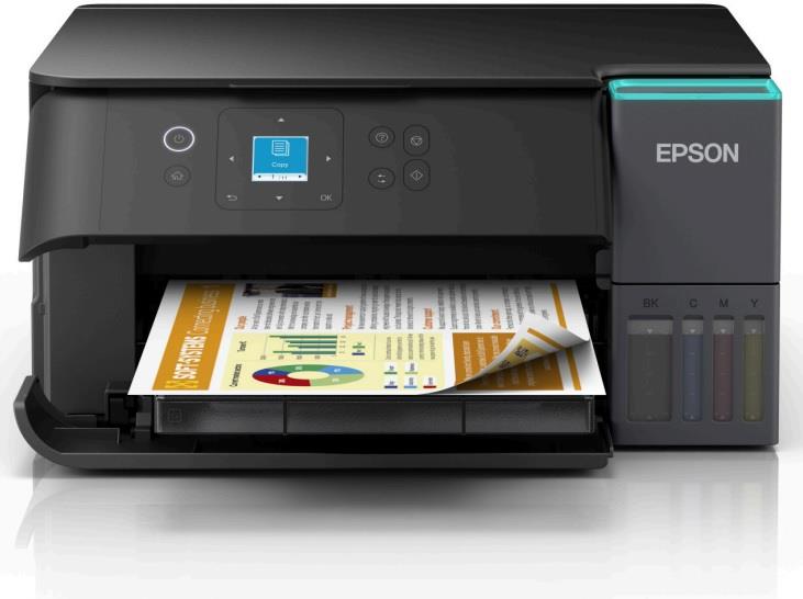 БФП ink color A4 Epson EcoTank L4360 33_20 ppm Duplex USB Wi-Fi 4 inks Black Pigment