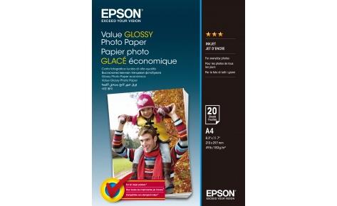 Папір Epson A4 Value Glossy Photo Paper 20 арк.