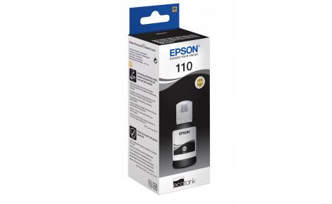 Контейнер з чорнилом Epson 110 EcoTank M1100/M1120/M1140/M1170/M2120/M2140/M2170/M3140/M3170/M3180/M2110 black pigm XL (6000 стор)