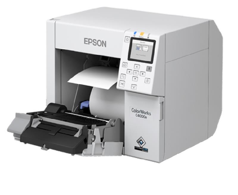 Принтер етикеток ink color 108 mm Epson ColorWorks CW-C4000e (mk) 100 mmps USB Ethernet
