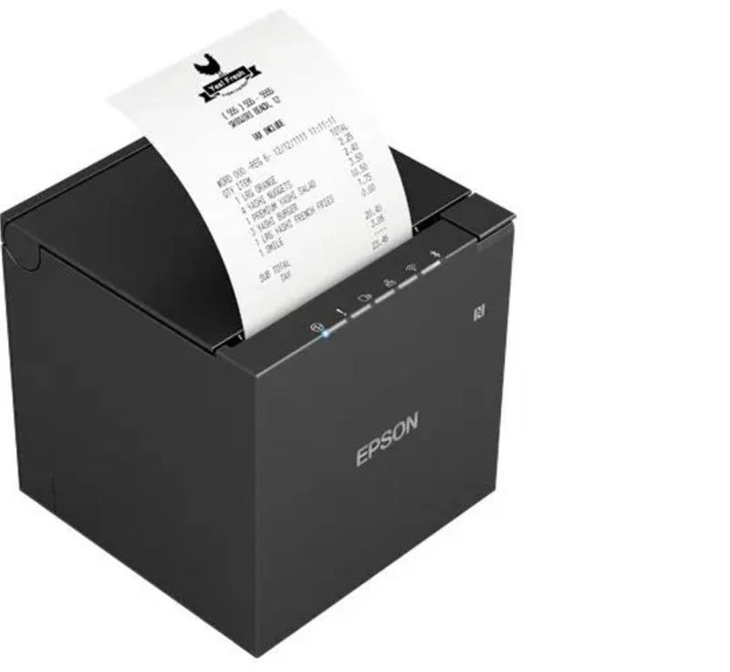 Принтер спеціалізований Thermal Epson TM-m30III USB Wi-Fi Bluetooth Incl. PS Black