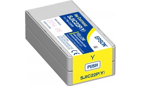 Картридж струменевий Epson SJIC22P TM-C3500 Yellow