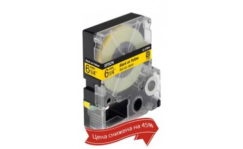 Картридж зі стрічкою Epson LK2YBP принтерів LW-300/LW-400/LW-400VP/LW-600P/LW-700/LW-Z710/LW-900P/LW-1000P/LW-Z5000BE Pastel Blk/Yell 6mm/9m