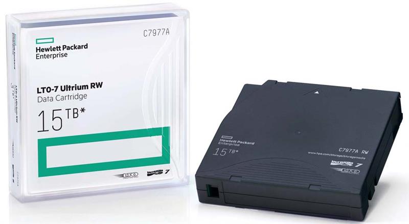 Картридж HPE LTO-7 Ultrium 15TB RW Data Cartridge