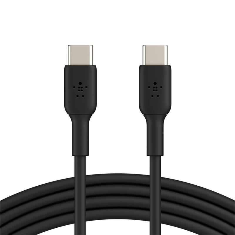Кабель Belkin USB-C > USB-C заряджання/синхронізації 60Вт PD, 1м, PVC, чорний