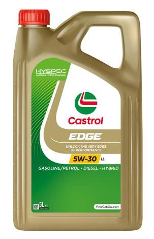 Олива моторна Castrol Edge LL 5W-30 5л (EDGE 5W-30/5) (15F7E7)