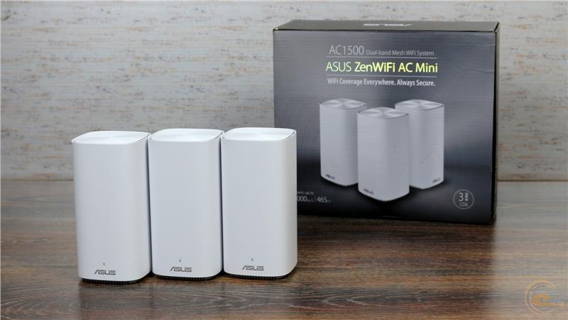 Маршрутизатор ASUS ZenWiFi mini CD6 2PK AC1500 3xGE LAN 1xGE WAN MESH