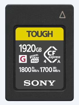 Карта пам'яті Sony CFexpress Type A 1920GB R1800/W1700 Tough