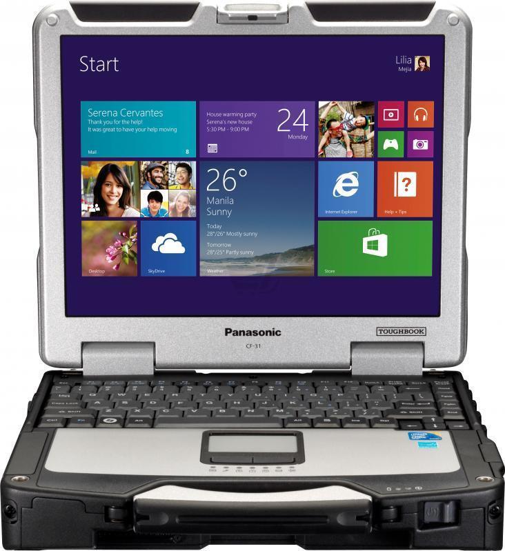 Ноутбук Panasonic TOUGHBOOK CF-31 13.1/Intel i5-5300U/4/500/HD5500/BT/WiFi/GPS/W7Pro/W10Pro