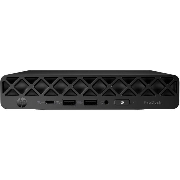 Комп'ютер персональний неттоп HP ProDesk 4-G1i Mini, Intel U5-225T, 16GB, F512GB, UMA, WiFi, кл+м, 3р, DOS