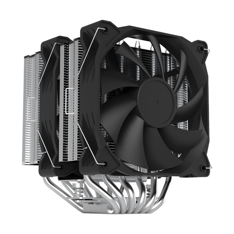 Процесорний кулер Zalman CPNS12X BP, LGA1851, 1700, 1200, 115x, AM5, AM4, 4pin PWM, TDP260W, чорний