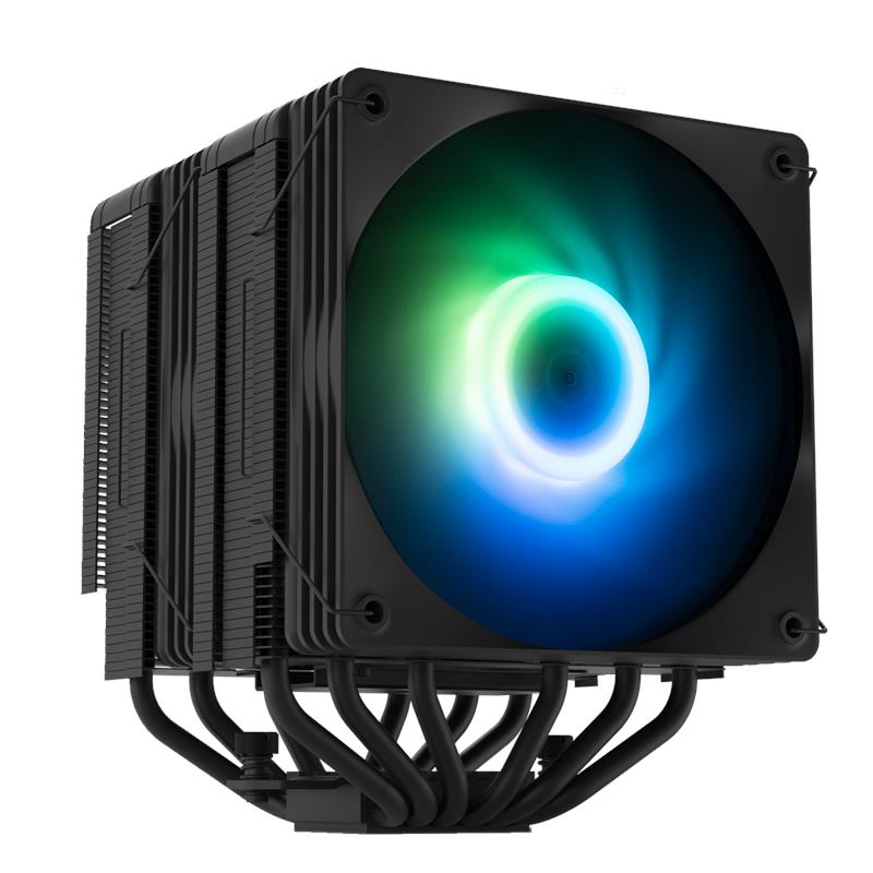Процесорний кулер Zalman CPNS15X BP ARGB, LGA1851, 1700, 1200, 115x, AM5, AM4, 4pin PWM, 3pin+5VARGB, TDP285W, чорний