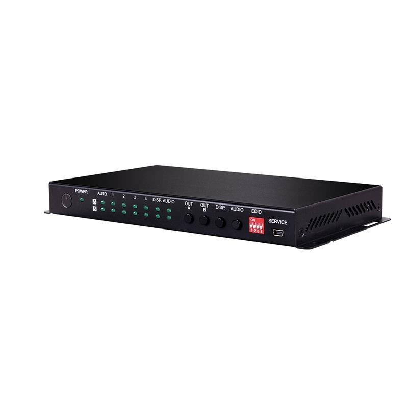 Комутатор HDMI 4x2 + Audio Cypress CPLUS-V4H2HA