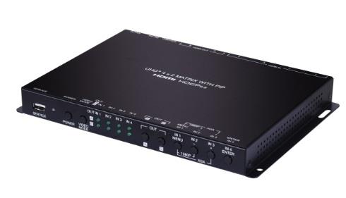 Комутатор HDMI 4x2 + PIP Cypress CPLUS-V4H2HPIP