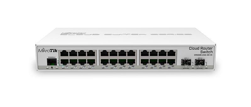 Комутатор MikroTik Cloud Router Switch CRS326-24G-2S+IN