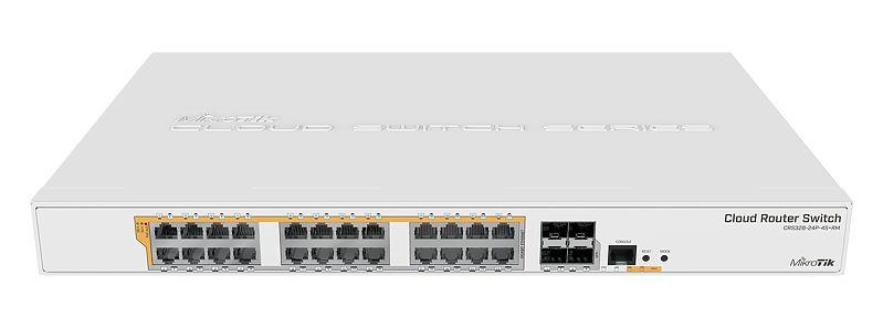 Комутатор MikroTik Cloud Router Switch CRS328-24P-4S+RM