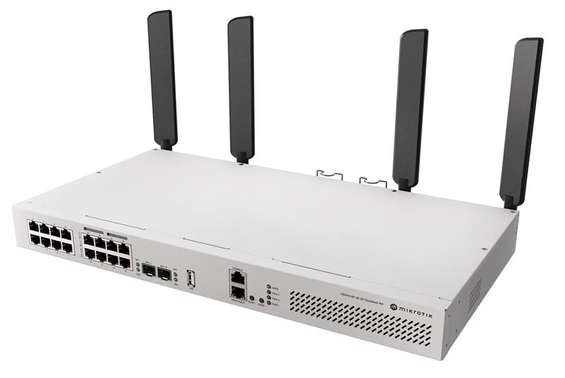 Комутатор MikroTik Cloud Router Switch CRS418-8P-8G-2S+5axQ2axQ-RM