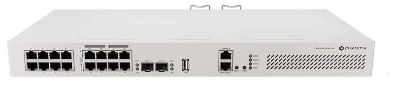 Комутатор MikroTik Cloud Router Switch CRS418-8P-8G-2S+RM