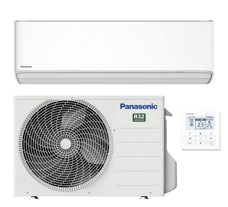 Кондиціонер Panasonic Server AC 45м2 інвертор 15000BTU 4.2кВт A+++/A+ -25°С Wi-Fi R32 білий