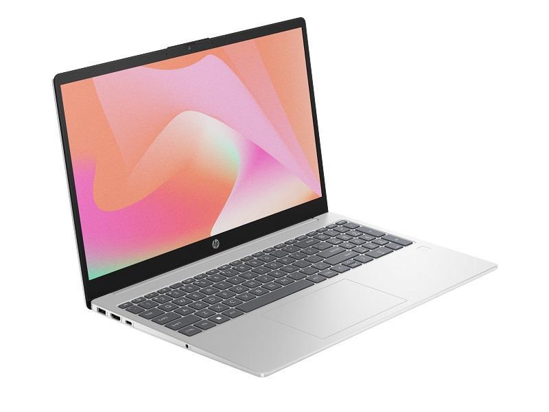Ноутбук HP 15-fc0313ua 15.6" FHD IPS AG, AMD R7-7730U, 32GB, F1TB, UMA, DOS, сріблястий