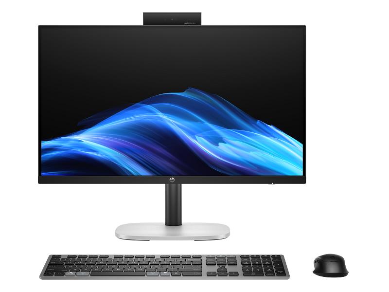 Комп'ютер персональний моноблок HP ProStudio 4-G1i 23.8" FHD IPS AG, Intel U7-265T, 16GB, F512GB, UMA, WiFi, 3р, кл+м, Win11P, чорний