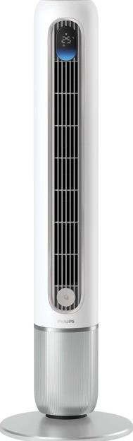 Вентилятор Philips колонний Series 7001, 31Вт, пульп ДУ, режим " Бриз", сенсорний дисплей, таймер, білий