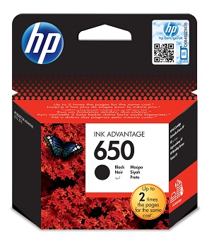 Картридж із друкуючою головкою струменевий HP No.650 DJ2515/3515 Black
