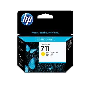 Картридж струменевий HP 711 DesignJet T120/T125/T130/T520 Yellow
