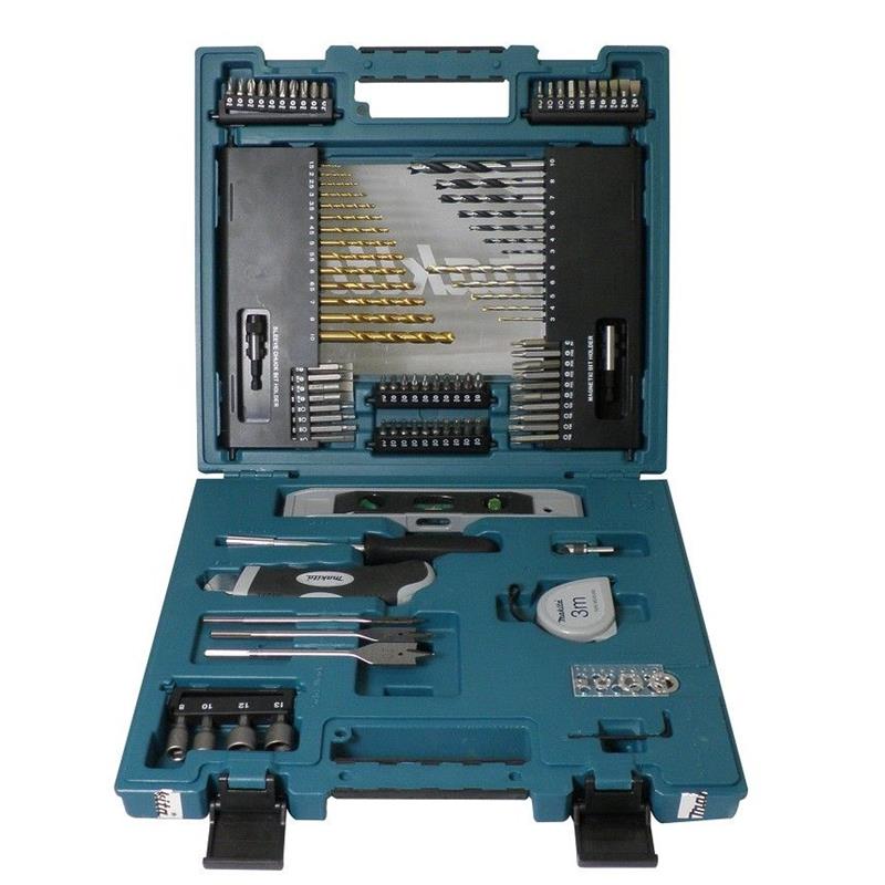 Набір біт та свердел Makita D-31778 комбінований кейс 104шт
